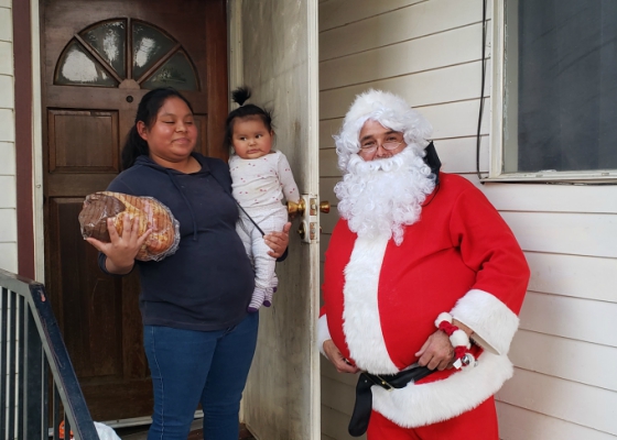 Annual Christmas Gift and Food Distribution