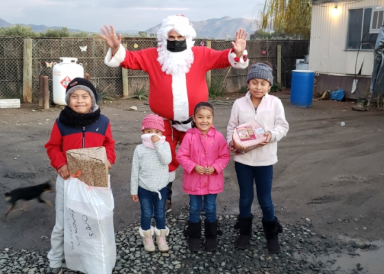 Annual Christmas Gift and Food Distribution